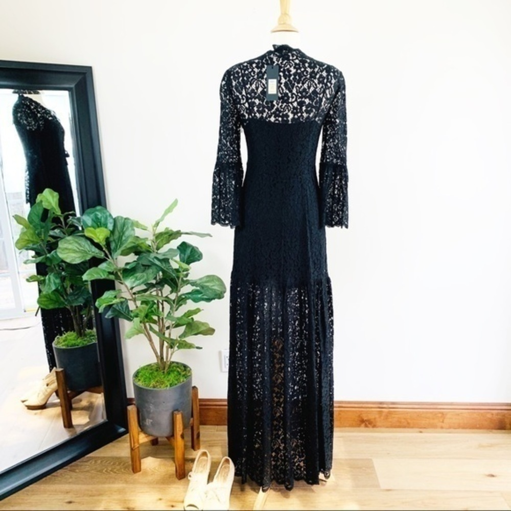 💋Rachel Zoe Adoni black lace maxi dress - Picture 6 of 16